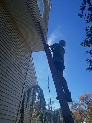 New Jersey Handymen worker down at our latest property! Text or call us at 7326009298!