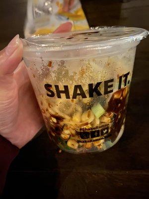 Make sure you shake well to balance out the flavors!