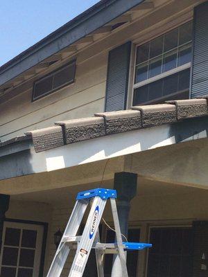 Fascia Rot Replacement Termite Damage Repair Pest Control Service Signal Hill, CA