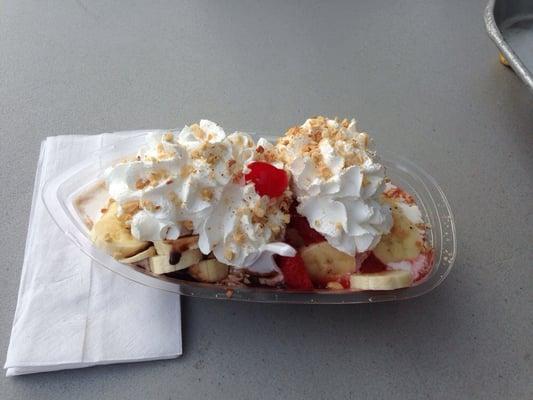 Banana split!