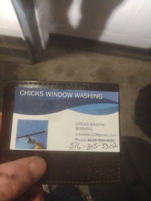 Chicks Window Washing