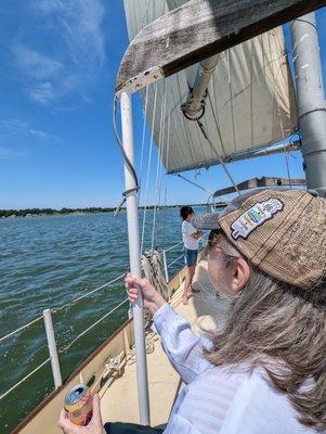 Sailing on the York River