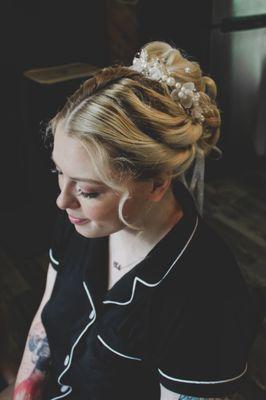 wedding hair