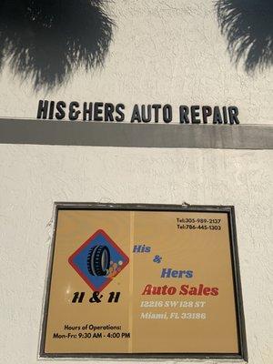 His & Hers Auto Repair