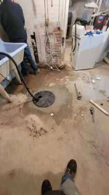 New Sump-Pump Installation