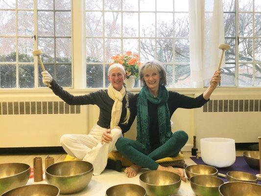 The Yoga Garden White Plains - Tibetan Bowls Sound Healing event with Michelle Clifton.