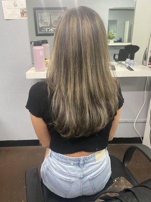 Color and cut by Evans