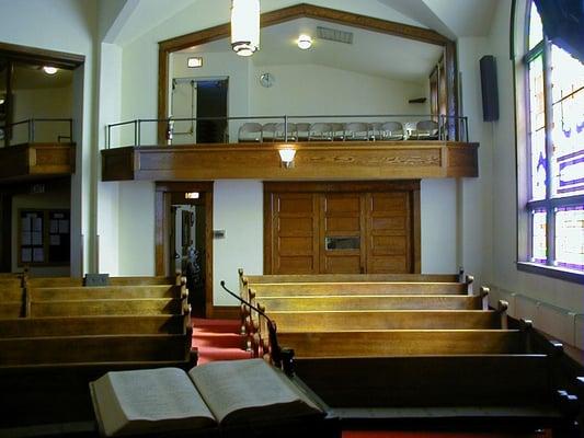 Church Sanctuary View From The  Lectern