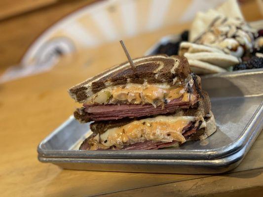 Sour Apple Irish Red Reuben Sandwich