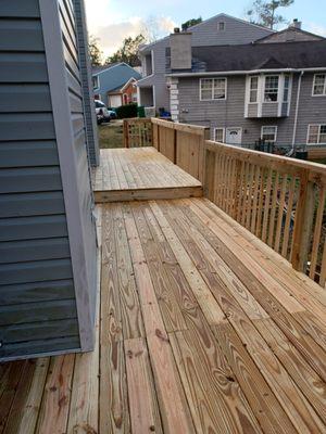 Deck rehab