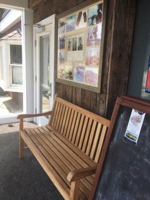 Indoor porch