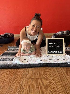 Baby's 1st Yoga Class!