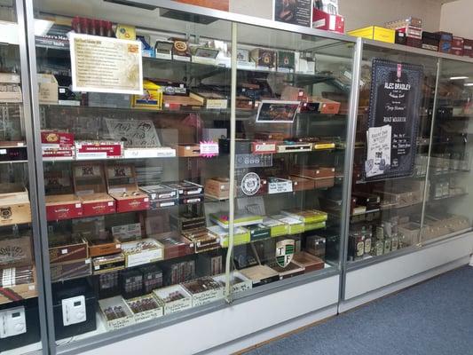 Wide Premium Cigar selection