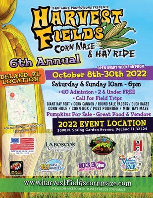 Harvest Fields Corn Maze & Hay Ride