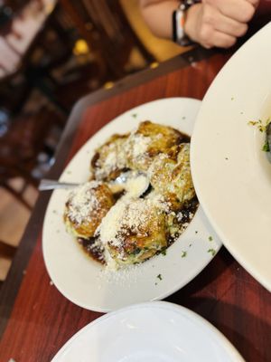 Stuffed mushrooms appetizer