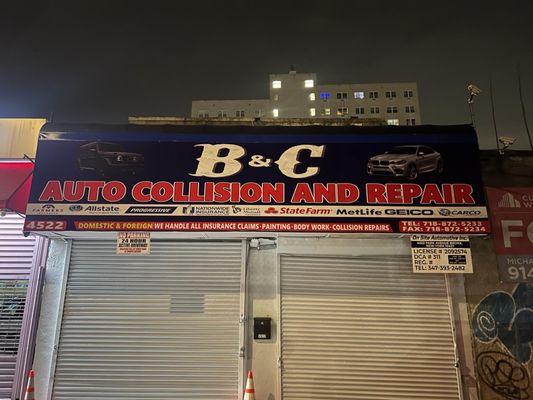 B&C Auto Collision and Repair