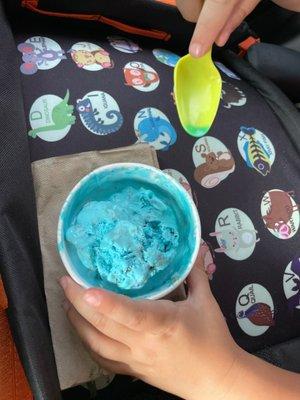 Cookie Monster Ice Cream