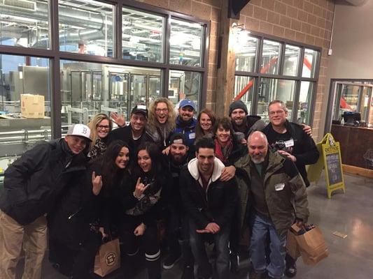 great time with Granite State Growler Tour 1/3/15