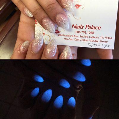 Glow in the dark -- Nails Palace