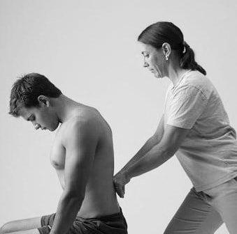 Rolfing includes not only work on the table, but work while seated, standing and moving.