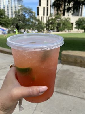 Strawberry limeade