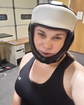 I have tried sparring a few times now. It was scary at first, but is slightly less scary now.