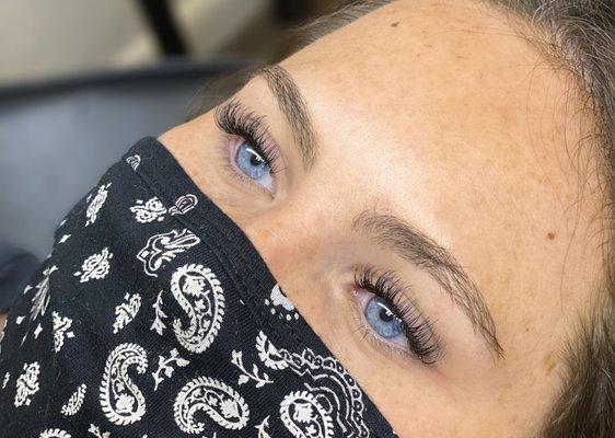 Classic lash extensions