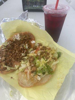 Torta adobada - great pork sandwich