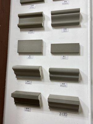 Molding stucco