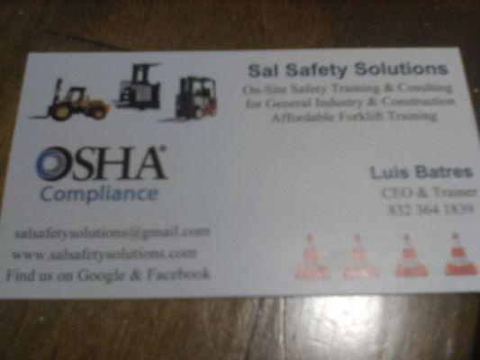 Sal Safety Solutions