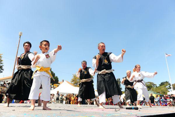 Shorinji Kempo Demo at 2018 Language Day at Defense Language Institute, Monterey, CA, U.S.A.