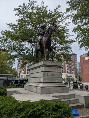 Ambrose Burnside statue, Burnside Park, Providence