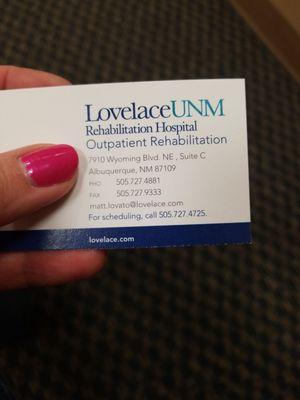 Lovelace UNM Outpatient Rehabilitation - Wyoming