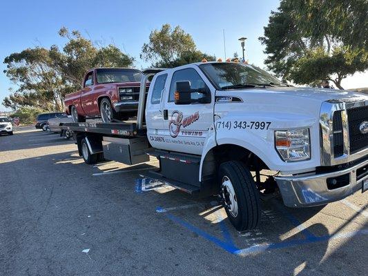 Cheyenne Transport from San Isidro to Costa Mesa.