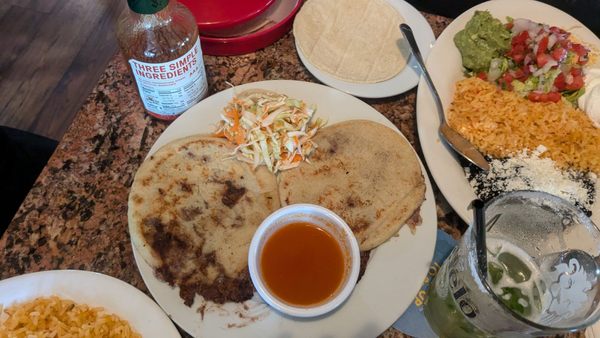 Pupusas were delicious!