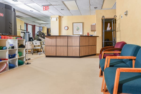 Reception Area, Atom Physical Therapy