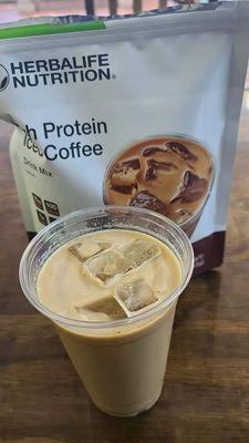 High Protein Iced Coffee