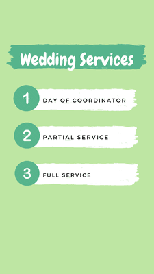 Different Wedding services