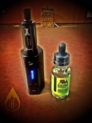 Wismec Box Mod the Delta 2 Tank and the  Highlander Horsetooth Juice was all picked up from Elite Vapory for a helluva price!