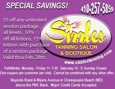 Sizzles Tanning Salon