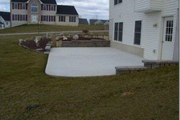 Custom patio installation!