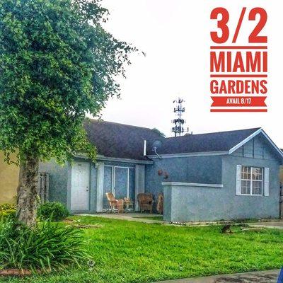 Contact me about this rental,  before its gone! #MiamiGardens