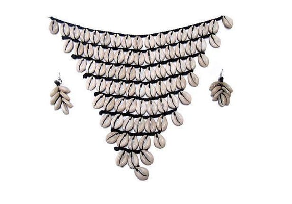 Chunky Cowrie Shell Necklace