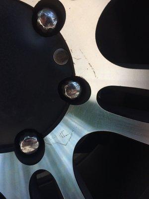 Wheel damage