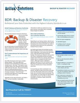 BACKUP Solutions