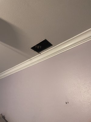 Missing vent