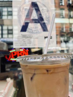 Iced coffee, $3.50