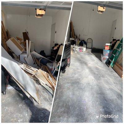 Garage clean-out in Woodbury