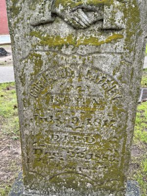 Michael Gaffney's wife's headstone!