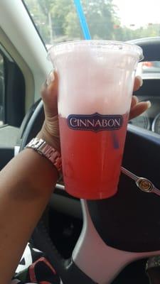 They're raspberry lemonade is God in a cup! Delicious!!!